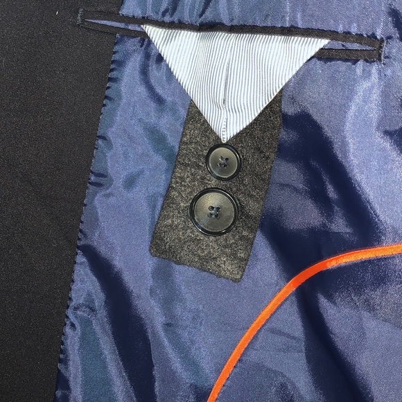 Zara Man Blazer Jacket Men’s Navy Blue 2 Button. - Picture 5 of 10